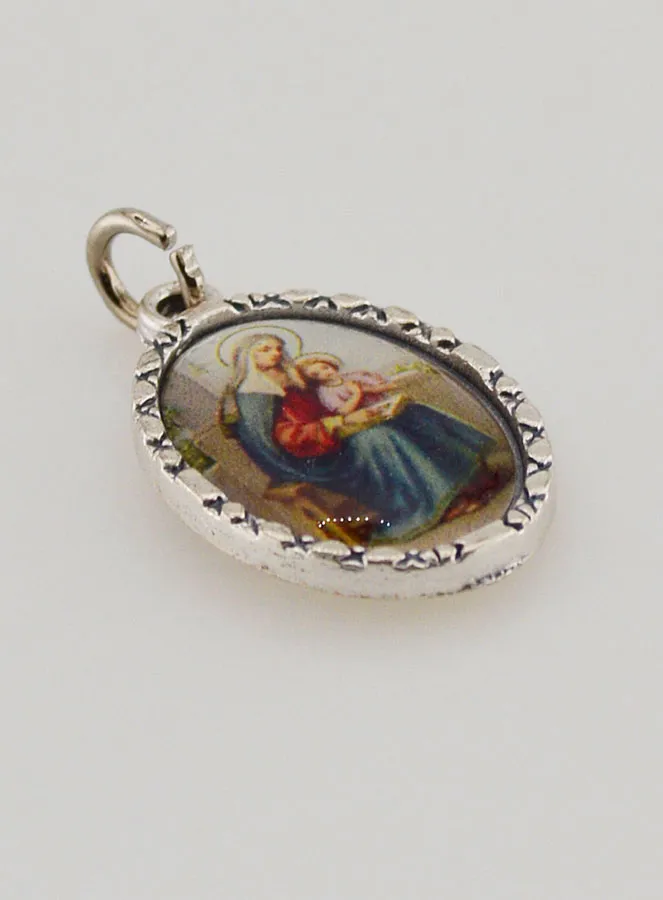 Twisted-Edge Medal 25mm – Saint Anne (pic 3)
