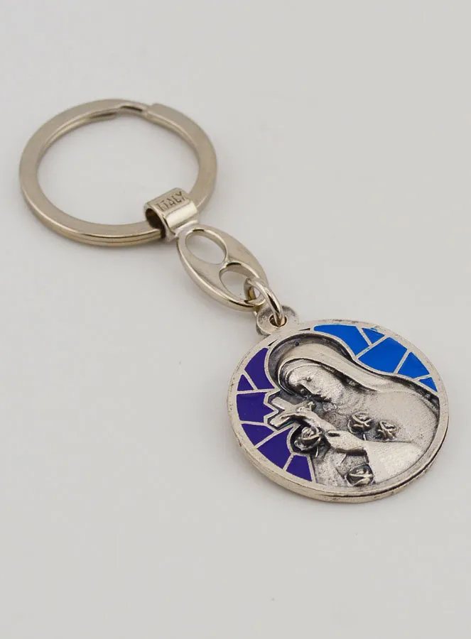 Saint Therese Enamel Keyring (pic 3)