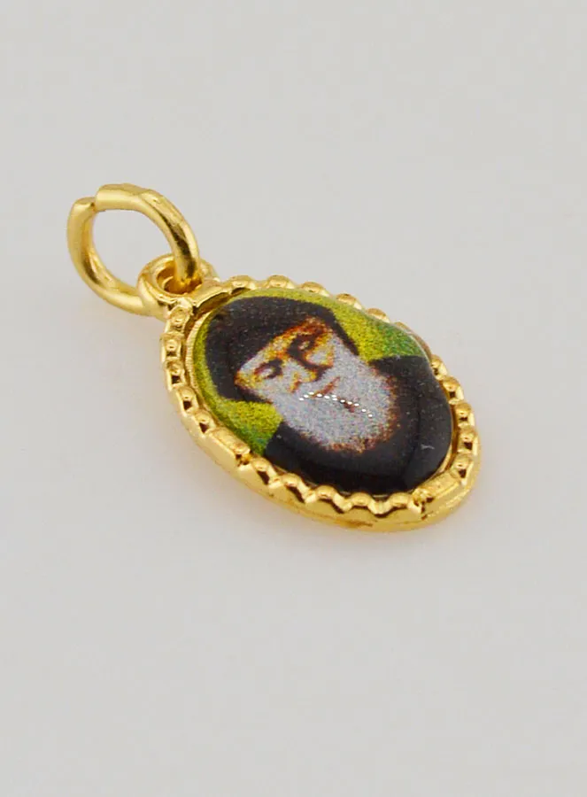 Twisted-Edge Medal 15mm – Saint Charbel (pic 3)