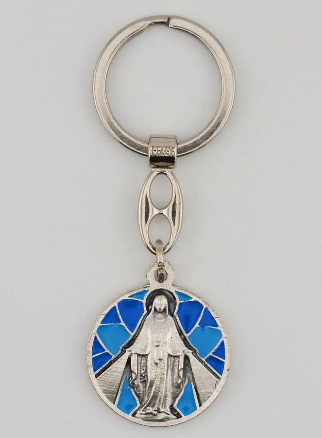 Miraculous Virgin Enamel Keyring (pic 1)