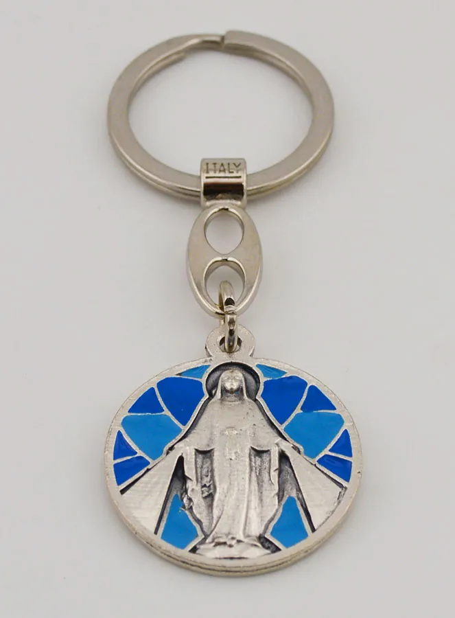 Miraculous Virgin Enamel Keyring (pic 2)