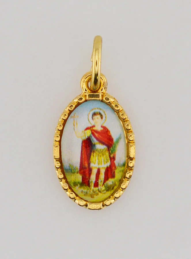 Twisted-Edge Medal 15mm – Saint Expeditus (pic 1)