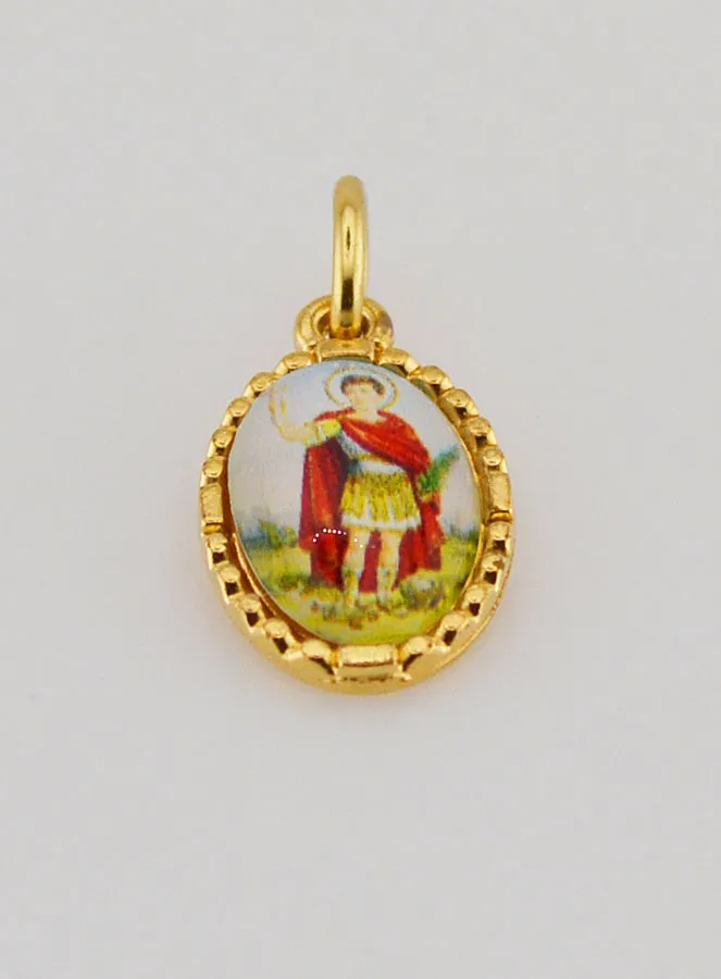 Twisted-Edge Medal 15mm – Saint Expeditus (pic 2)