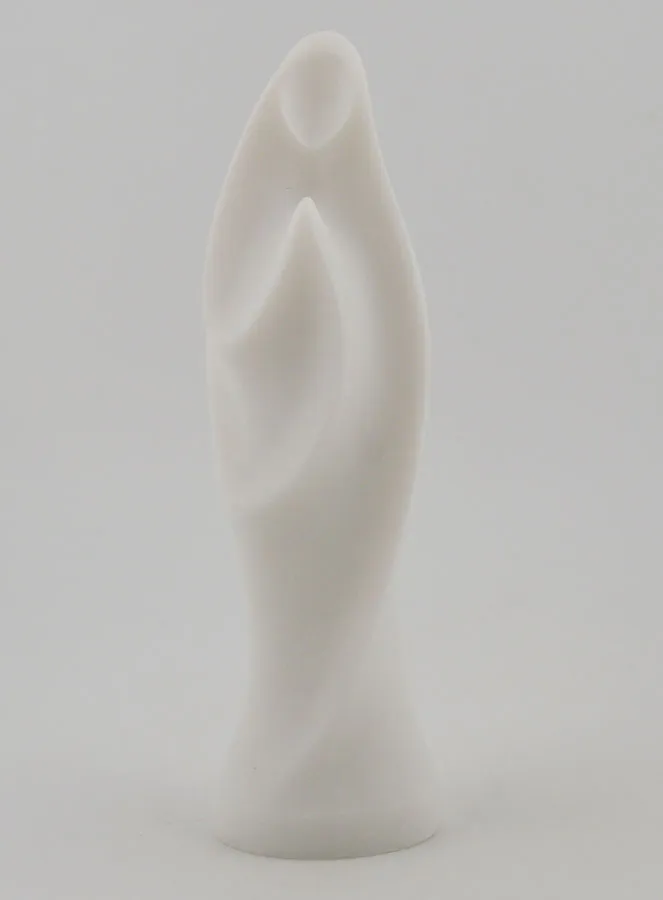 Modern Alabaster Statue of the Virgin Mary – 12cm (pic 1)