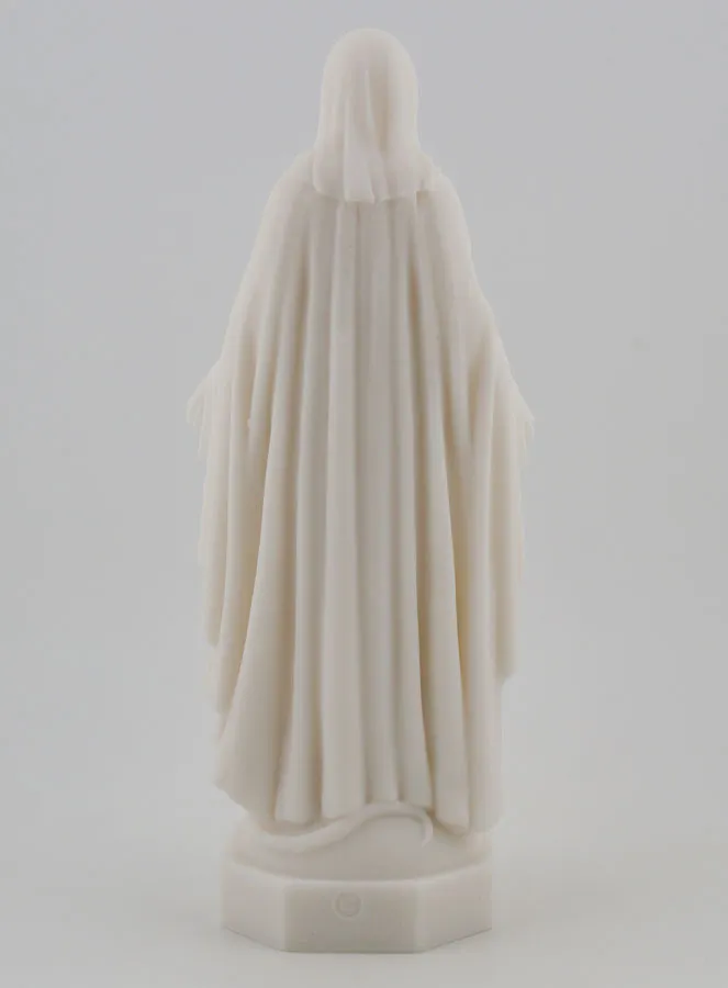 Statue of the Miraculous Virgin with Golden Rays – 17cm (pic 4)