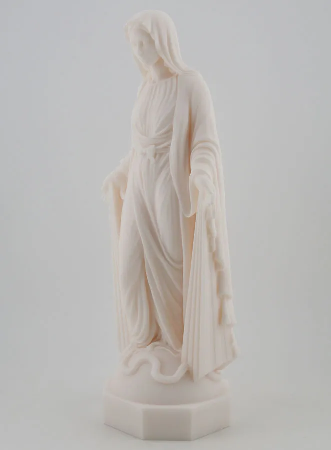Statue of the Miraculous Virgin with Rays – 23cm (pic 2)