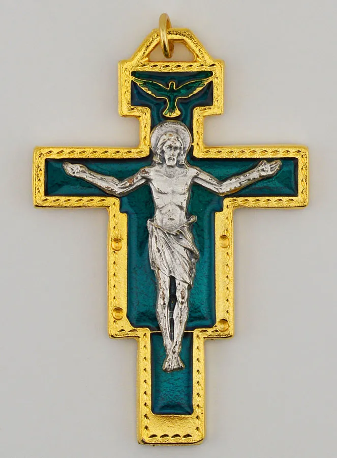 St Damien’s Cross – Green (pic 1)