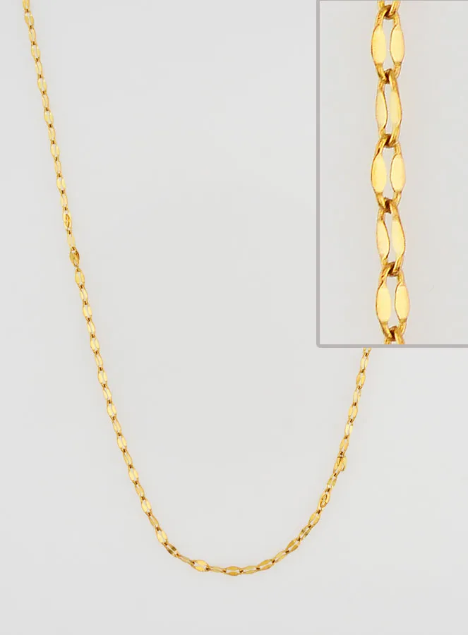 Golden Sequin Link Chain - 60cm (pic 1)