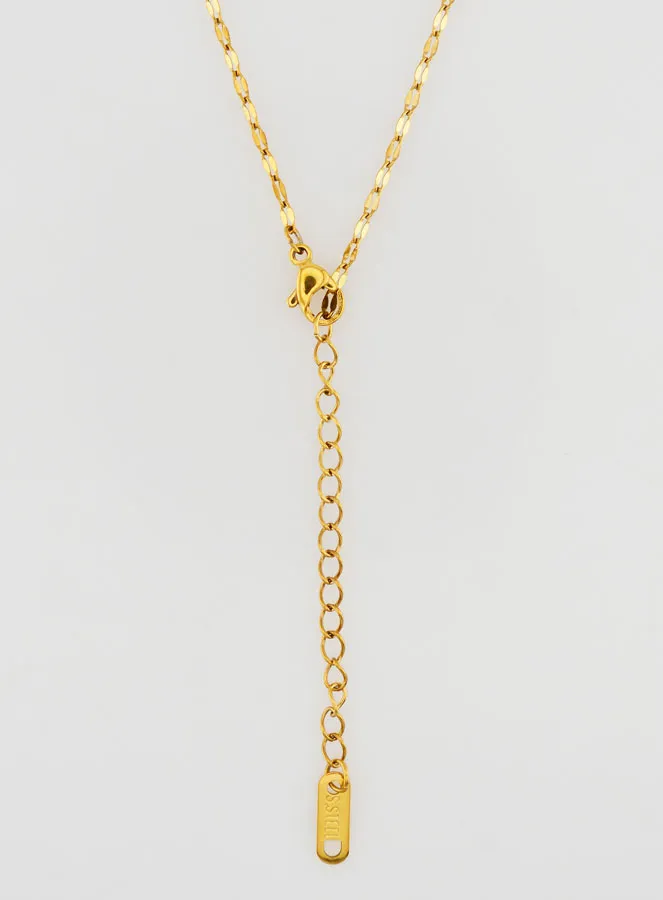 Golden Sequin Link Chain - 60cm (pic 2)