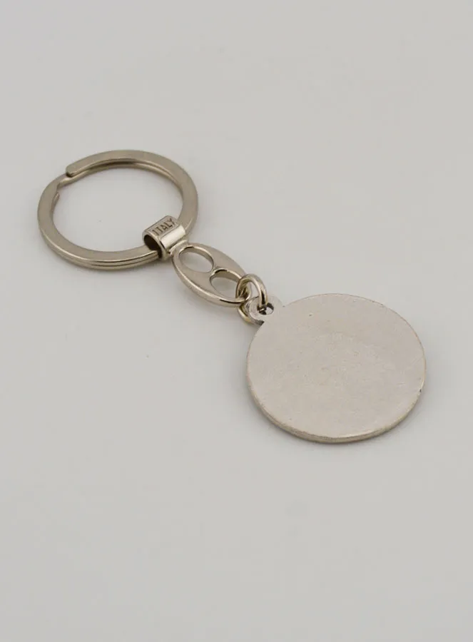 Enamel Keyring Mary Who Unties Knots (pic 4)