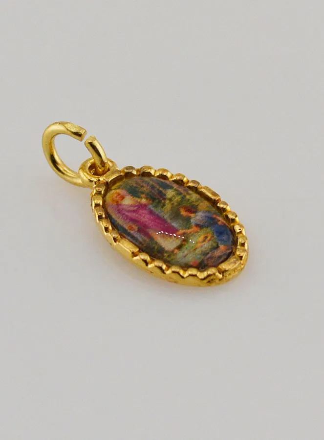 Twisted-Edge Medal 15mm – Saint Raphael the Archangel (pic 3)