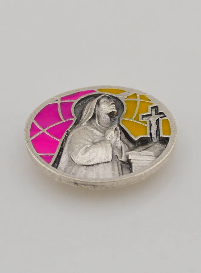 Car Badge Magnet – Saint Rita (pic 2)