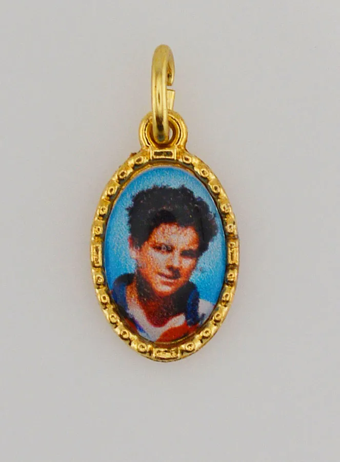 15mm Twisted-Edge Medal – Saint Carlo Acutis (pic 1)