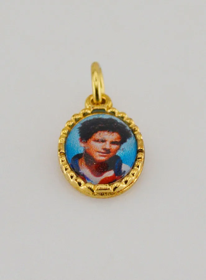 15mm Twisted-Edge Medal – Saint Carlo Acutis (pic 2)