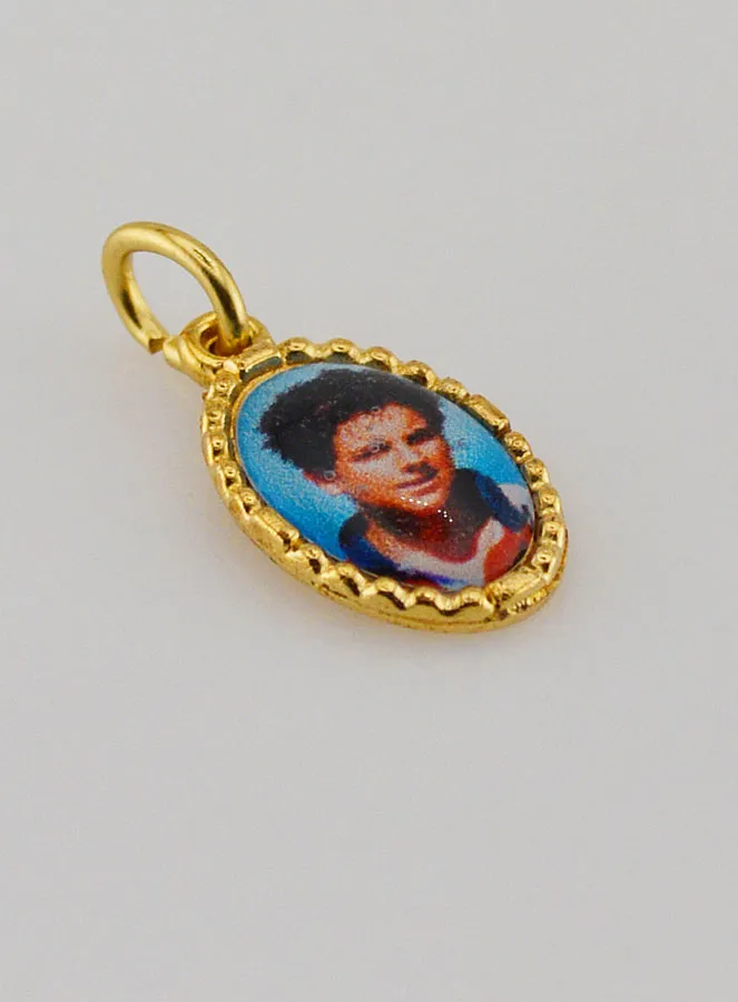 15mm Twisted-Edge Medal – Saint Carlo Acutis (pic 3)