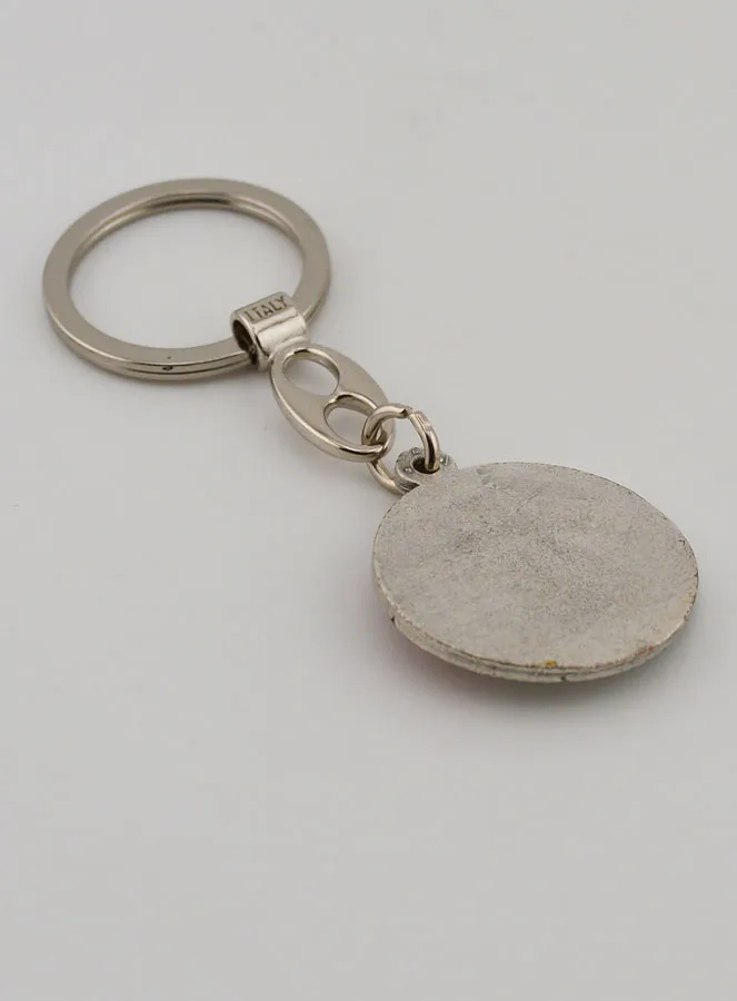 Saint Michael the Archangel Enamel Keyring (pic 4)