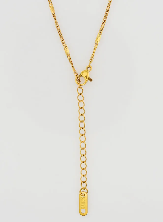 Golden Fancy Cuff Chain - 60cm (pic 2)