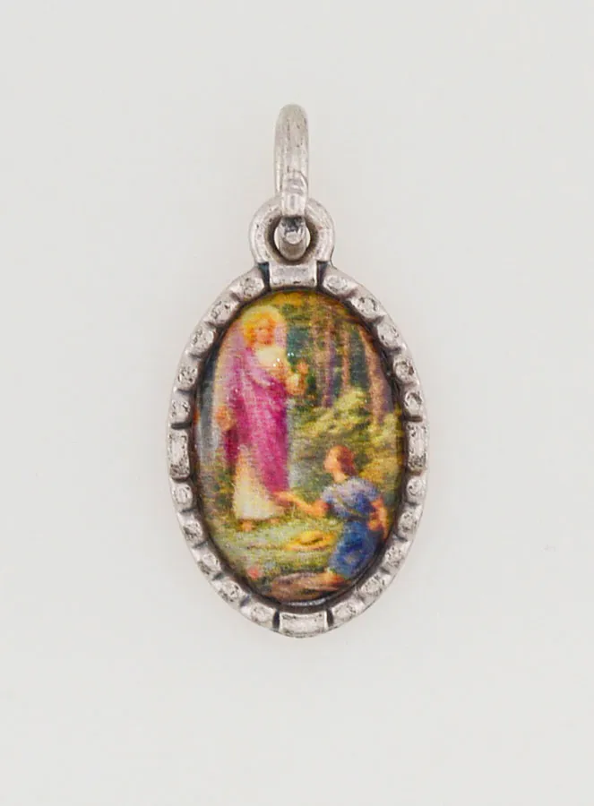 Twisted-Edge Medal 15mm – Saint Raphael the Archangel (pic 1)