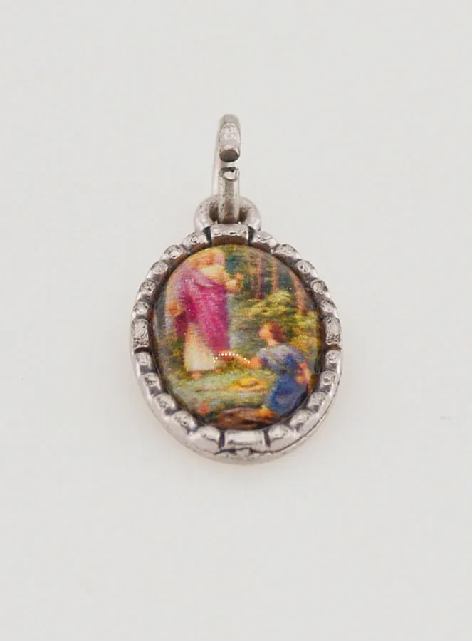 Twisted-Edge Medal 15mm – Saint Raphael the Archangel (pic 2)