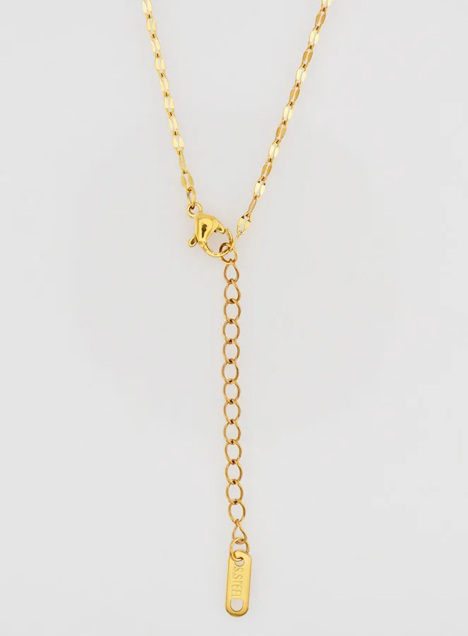 Golden Sequin Link Chain - 50cm (pic 2)