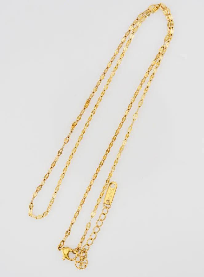Golden Sequin Link Chain - 50cm (pic 3)