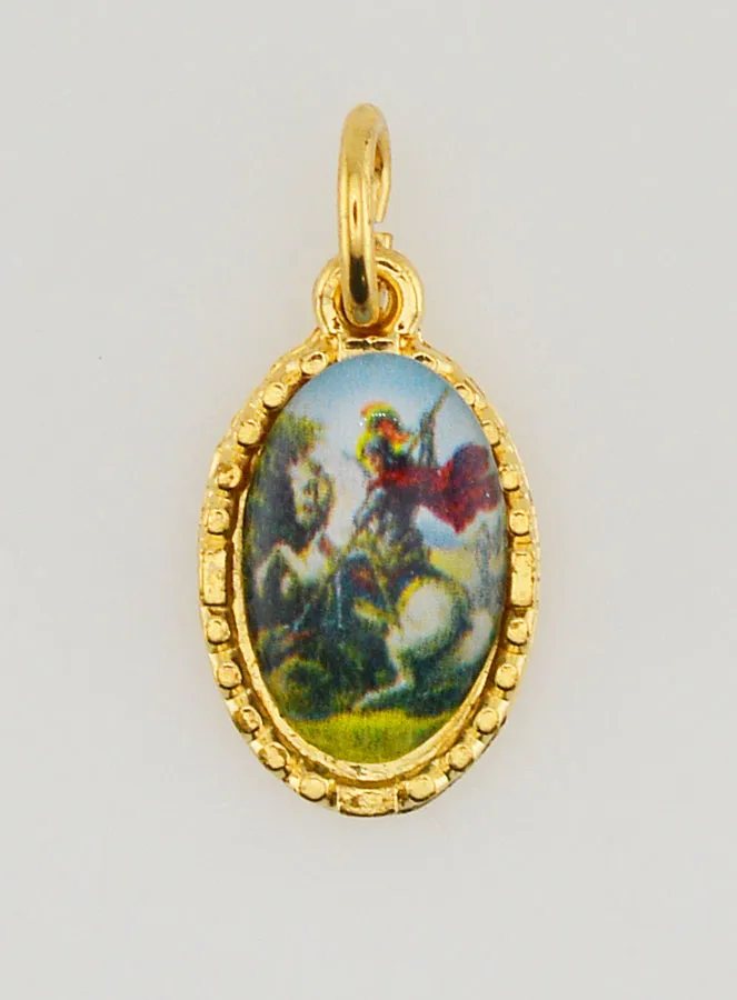Twisted-Edge Medal 15mm – Saint George (pic 1)