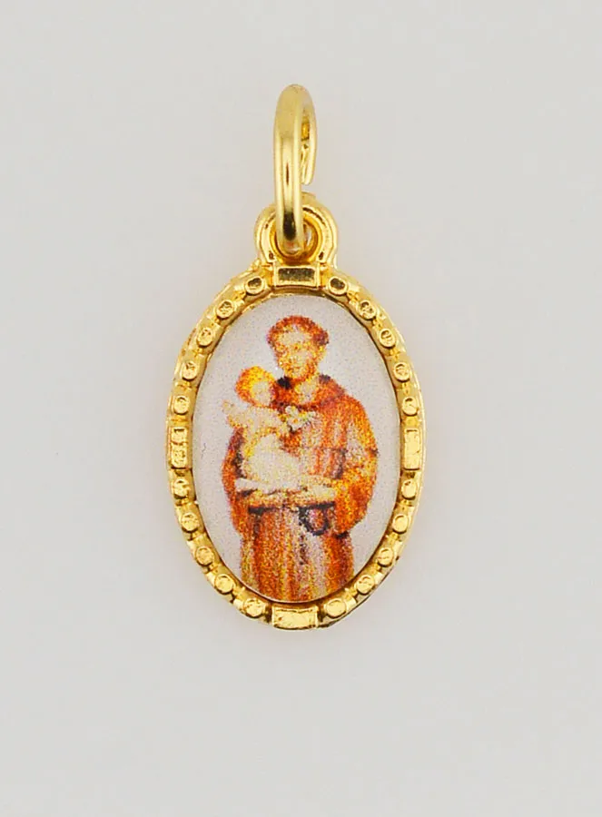 Twisted-Edge Medal 15mm – Saint Anthony (pic 1)
