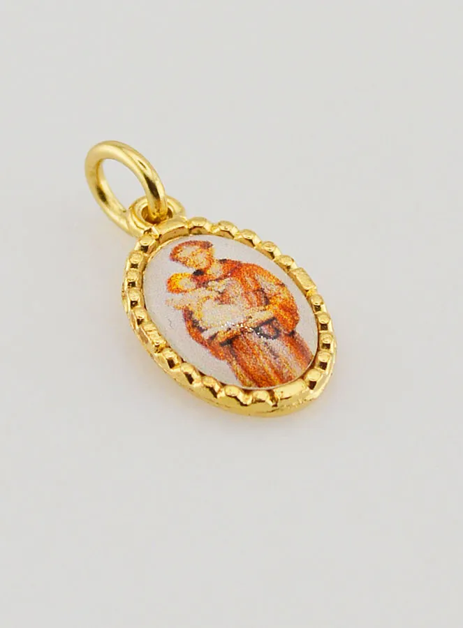Twisted-Edge Medal 15mm – Saint Anthony (pic 3)