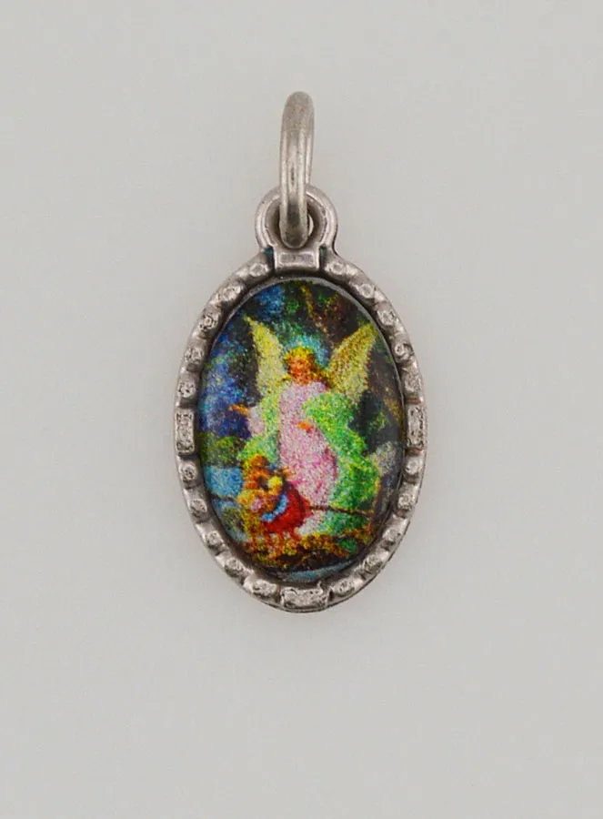 Twisted-Edge Medal 15mm – Guardian Angel (pic 1)