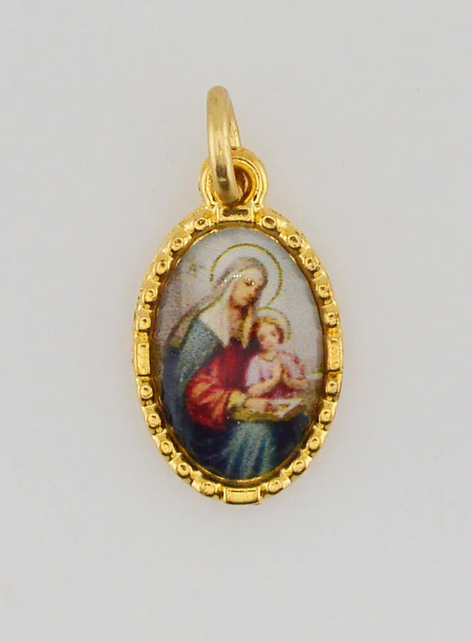 Twisted Edge Medal 15mm – Saint Anne (pic 1)
