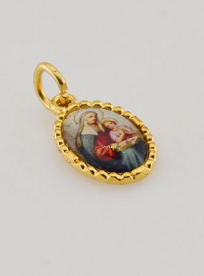 Twisted Edge Medal 15mm – Saint Anne (pic 3)