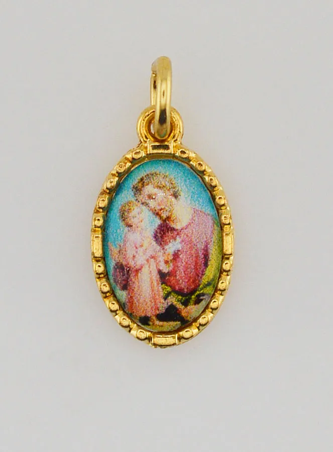 Twisted-Edge Medal 15mm – Saint Joseph (pic 1)