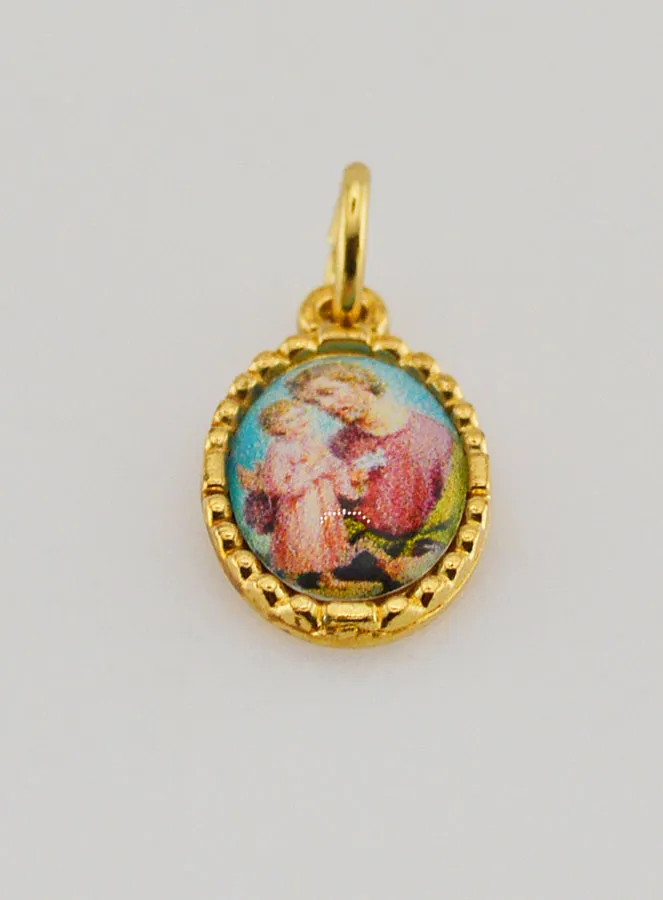 Twisted-Edge Medal 15mm – Saint Joseph (pic 2)