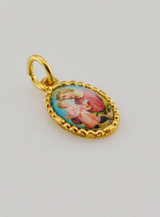 Twisted-Edge Medal 15mm – Saint Joseph (pic 3)