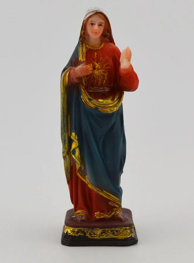 Religious Statue Sacred Heart of Mary 8cm (pic 1)