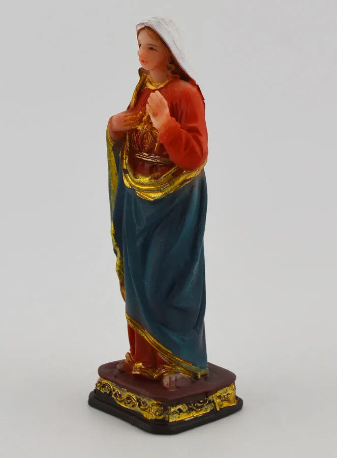 Religious Statue Sacred Heart of Mary 8cm (pic 2)