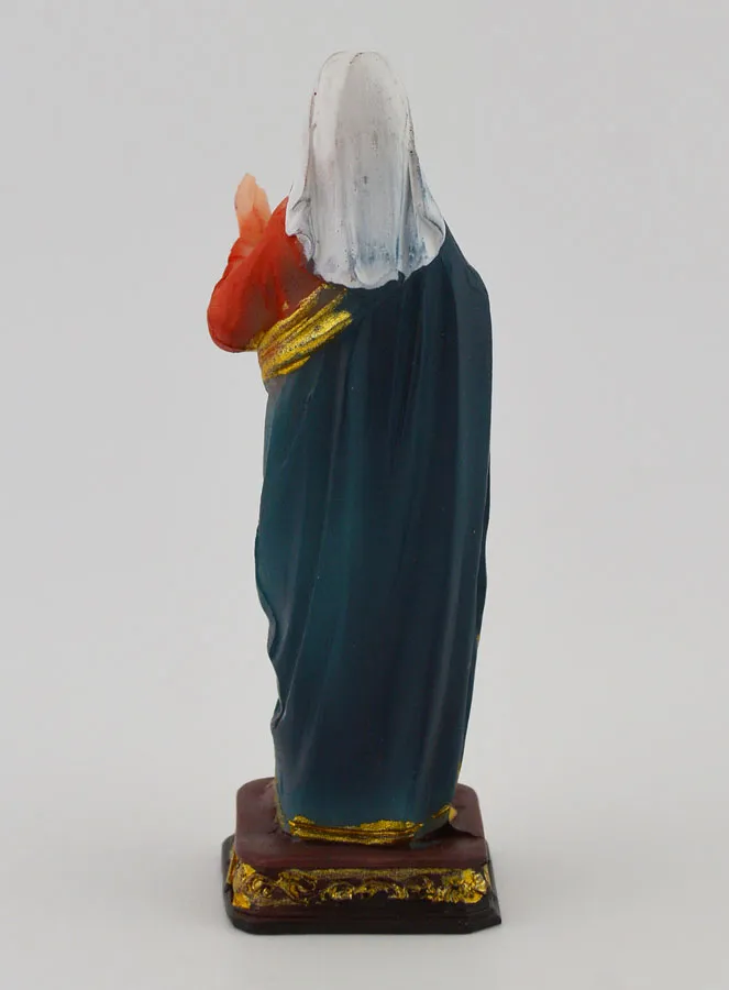 Religious Statue Sacred Heart of Mary 8cm (pic 4)