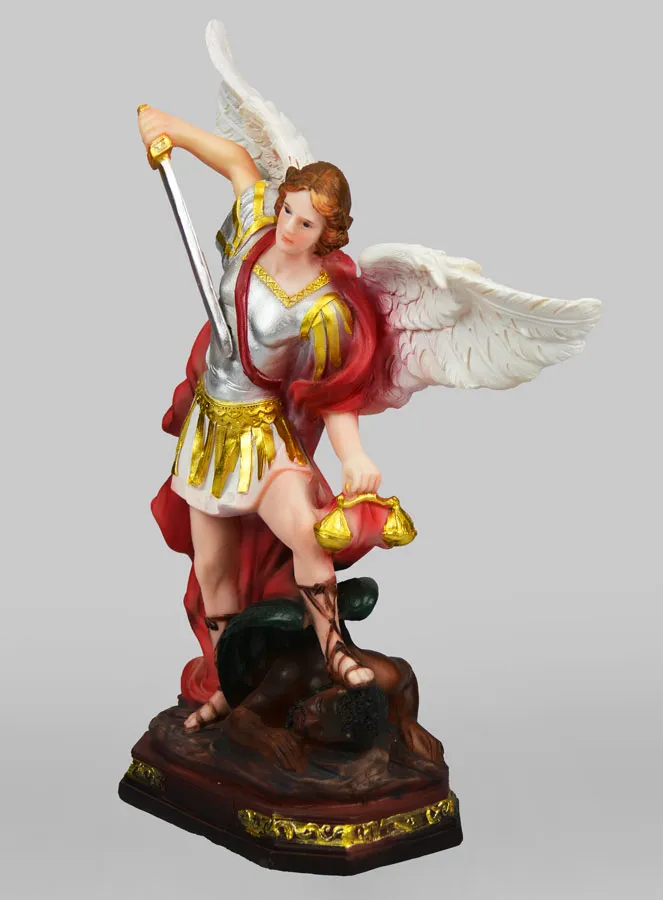 Statue of Saint Michael the Archangel – 30cm (pic 2)