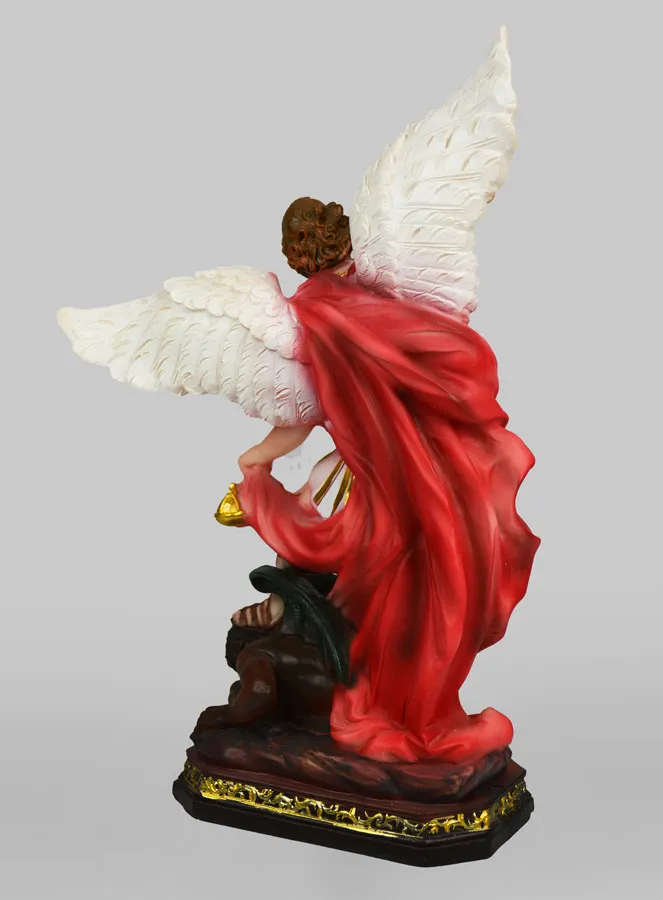Statue of Saint Michael the Archangel – 30cm (pic 4)