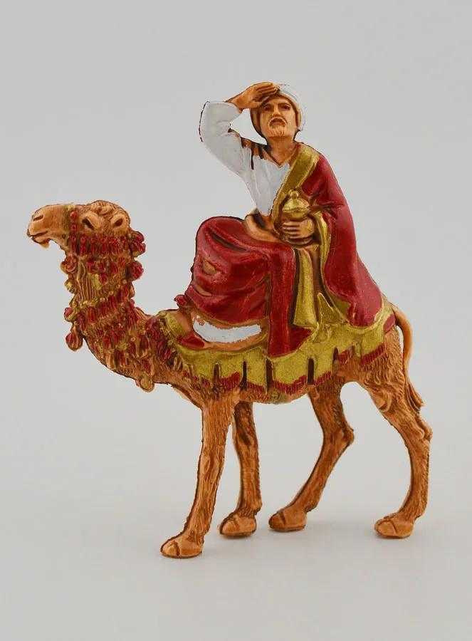 Nativity Figures Three Wise Men on a Camel – 6cm (pic 2)