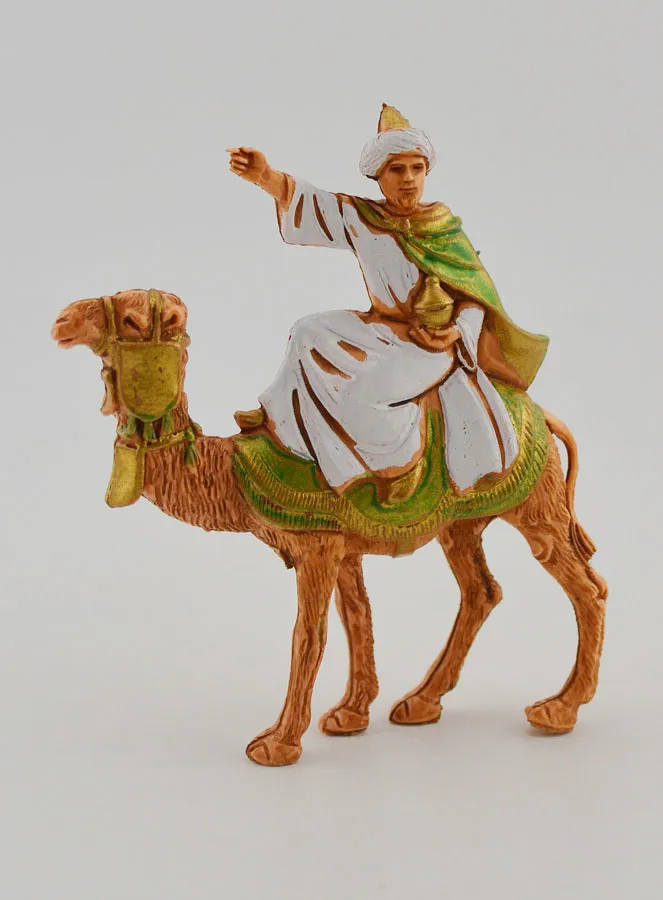 Nativity Figures Three Wise Men on a Camel – 6cm (pic 4)