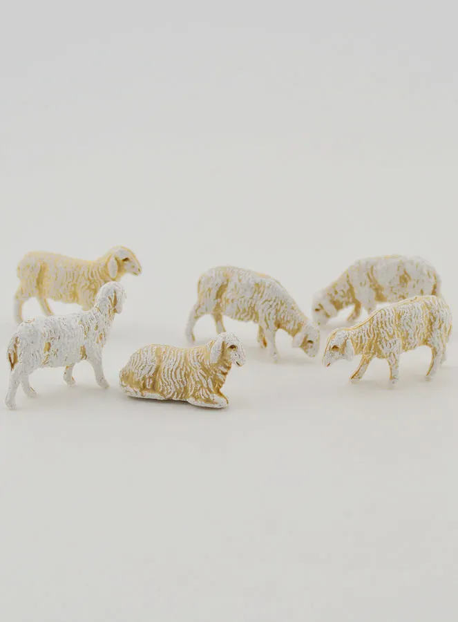 Nativity Figures Flock of Sheep – 3cm (pic 1)