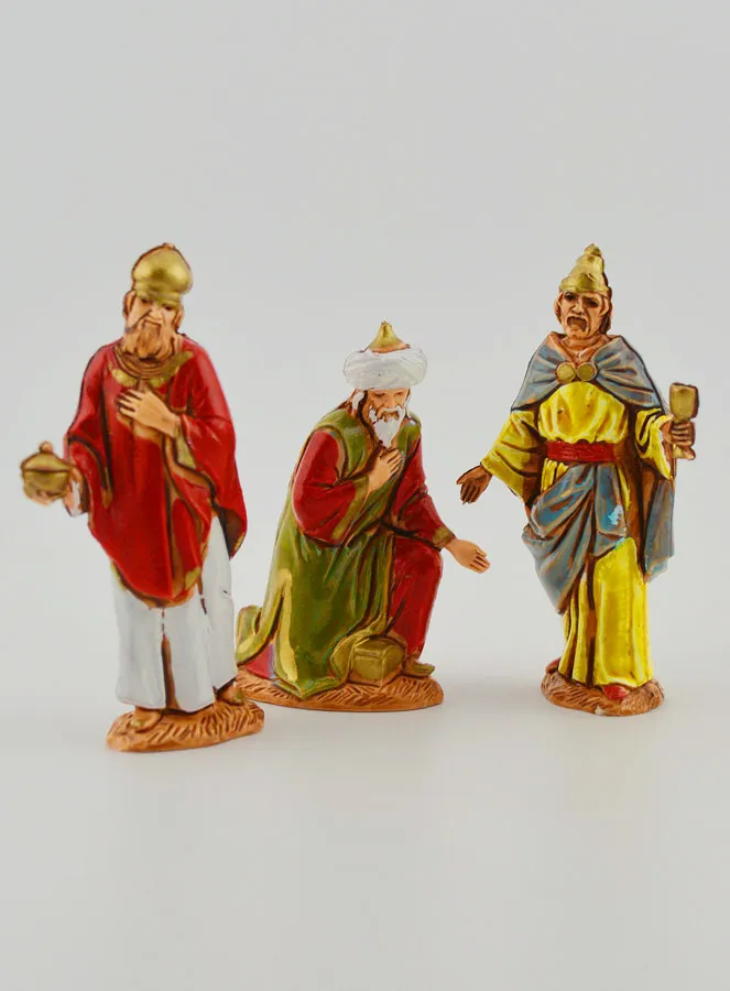 Three Wise Men Nativity Figurines – 6.5 cm (pic 1)