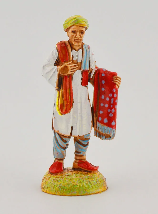 Nativity Figure Textile Merchant – 6 cm (pic 1)