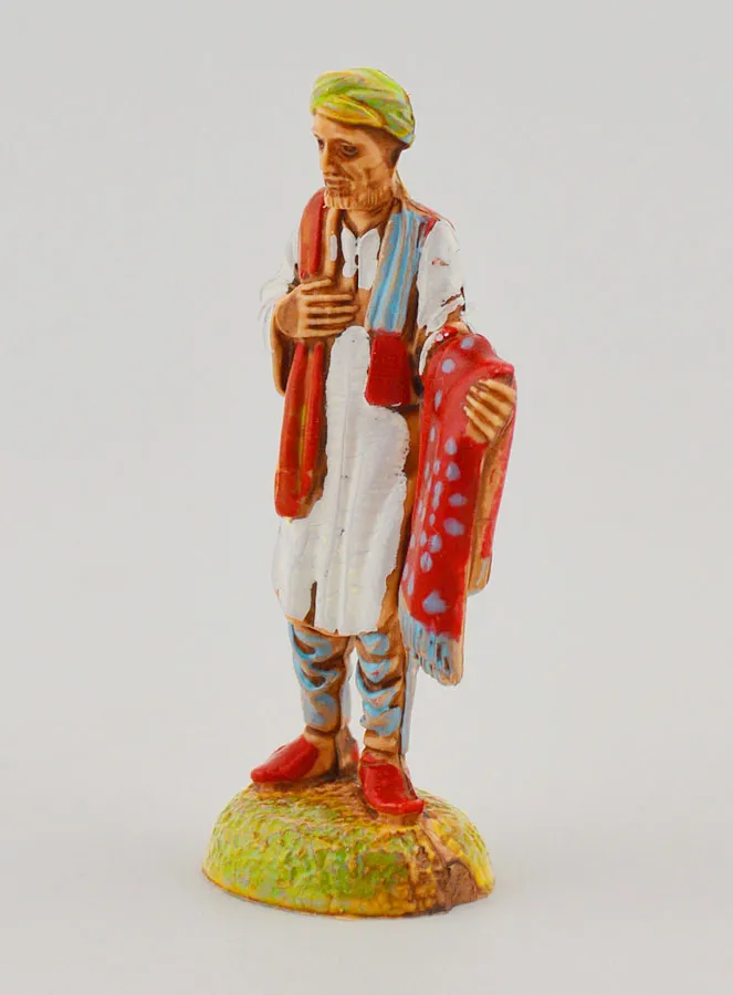 Nativity Figure Textile Merchant – 6 cm (pic 2)