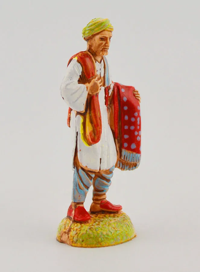 Nativity Figure Textile Merchant – 6 cm (pic 3)