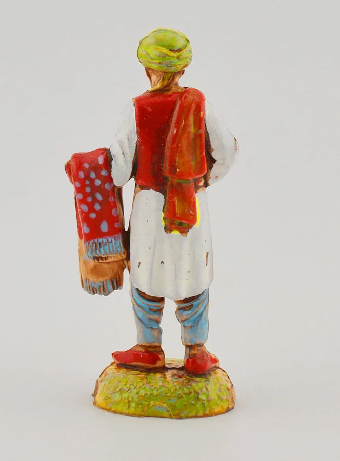 Nativity Figure Textile Merchant – 6 cm (pic 4)