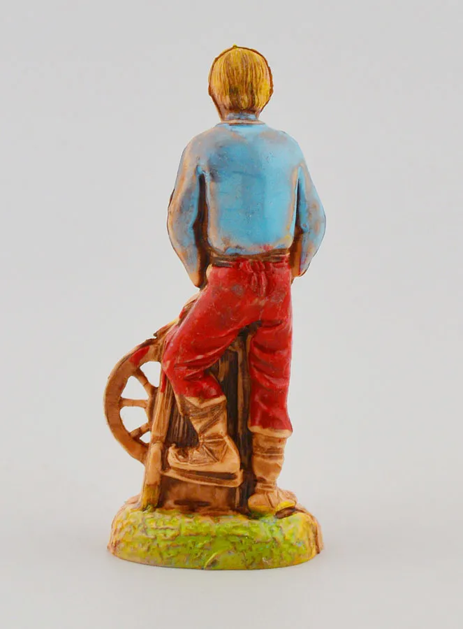 Nativity Figure Knife Grinder - 6 cm (pic 4)