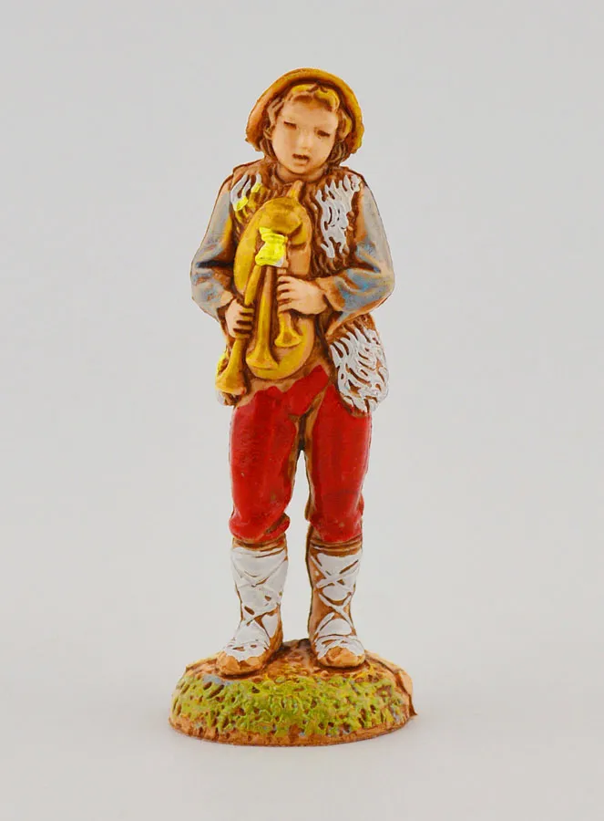 Nativity Figure Bagpiper – 6 cm (pic 1)