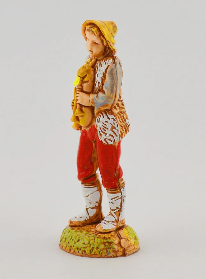 Nativity Figure Bagpiper – 6 cm (pic 2)